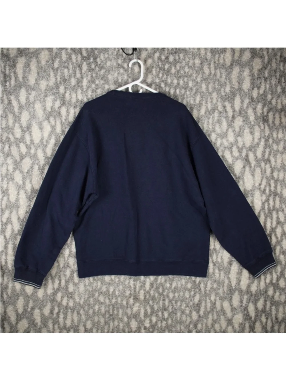 Vintage Banana Republic BR Athlete Boxy Sweatshirt Men’s Size XL Navy 90s Y2K